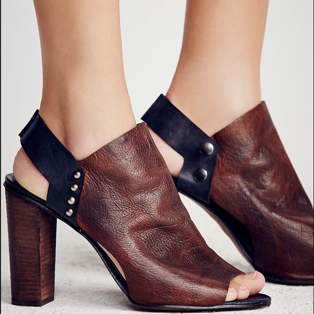 New Free People Picture This Heels Clogs 41 Brown